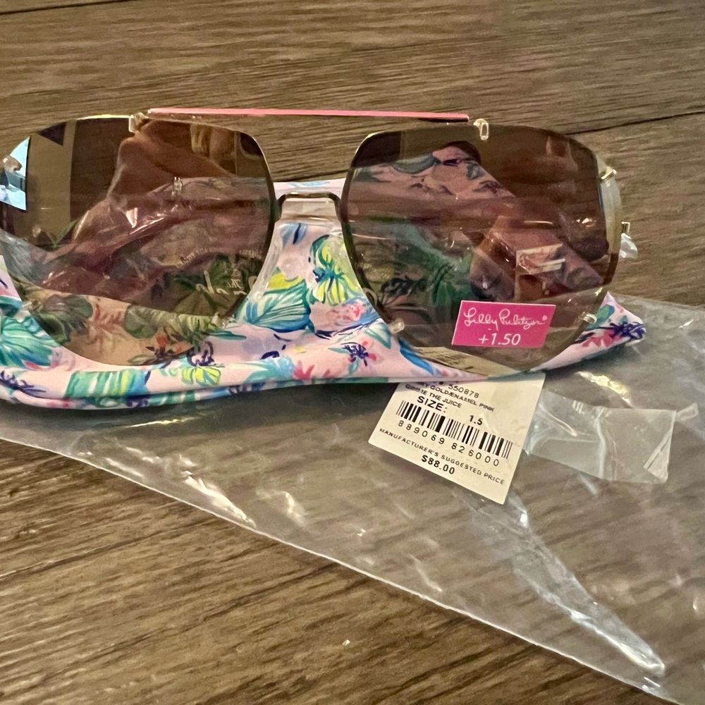 Brand New Lilly Pulitzer Open Water Reader Sunglasses